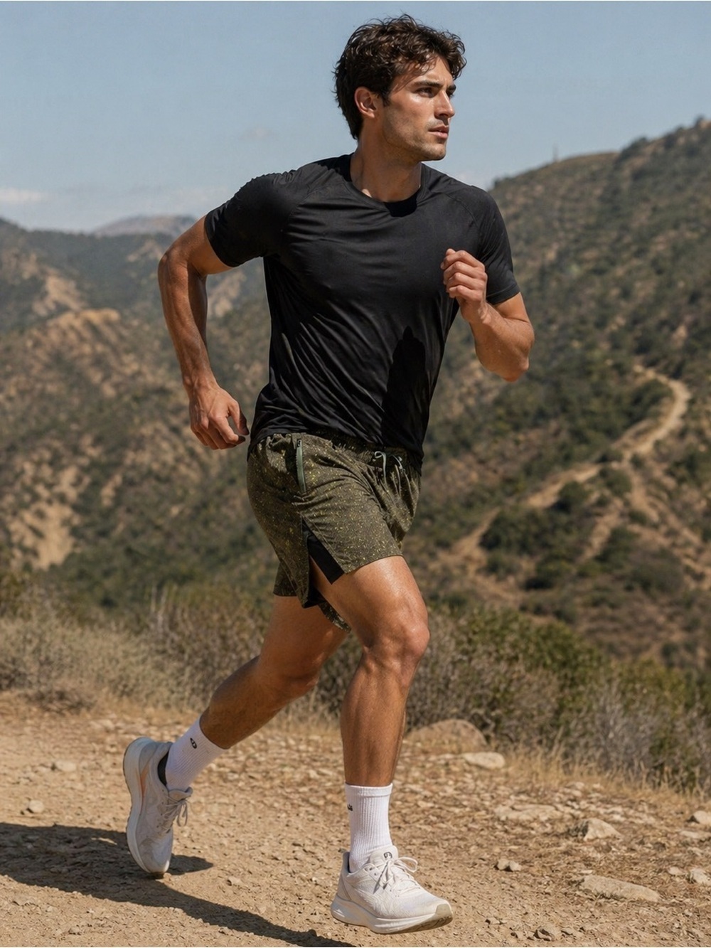 Lululemon Athletica Green Athletic/swim Shorts Lightweight Performance. Small
